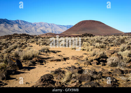 Red Hill cinder cone Stock Photo