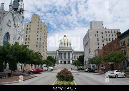 Capitol Building Harrisburg, Pennsylvania Stock Photo