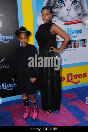 Kennedy Carter, Sunday Carter. World premiere of "Nine Lives" held at