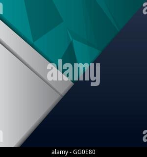 geometric shapes 3d background icon Stock Vector