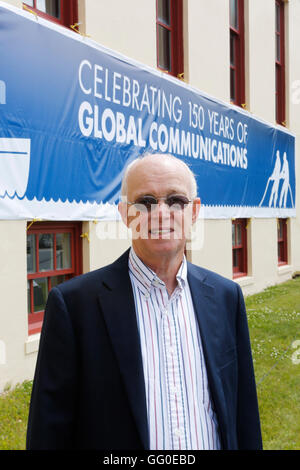 Art Tavenor, a former employee at the Cable Station at Heart's Content. Stock Photo