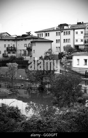 Exceptional flood in pordenone in November 2010 - Pordenone alluvione Novembre 2010 -  Massimiliano Scarpa photographer Stock Photo