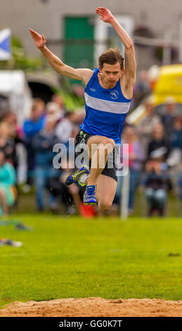 Dufftown,Moray,Scotland,UK. 30th July 2016. This is activity within Dufftown Highland Games, Moray, Scotland. Stock Photo