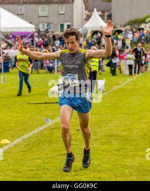 Dufftown,Moray,Scotland,UK. 30th July 2016. This is activity within Dufftown Highland Games, Moray, Scotland. Stock Photo