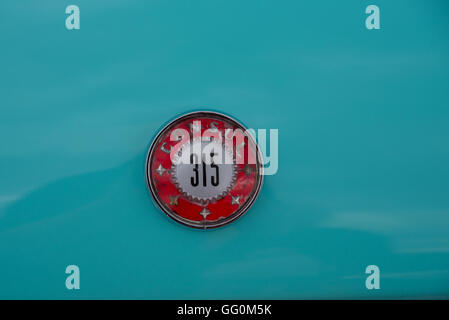 Ford consul badge Stock Photo