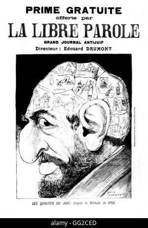 DRUMONT Le Chatiment How I Made Jewish France by Edouard DRUMONT 1844 1917  Illustration of GIBET