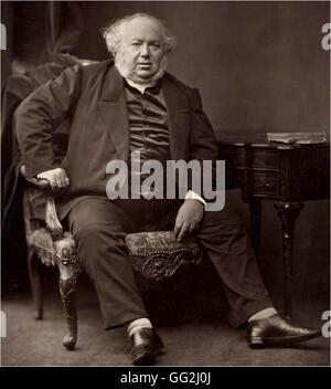 Portrait of Jules Janin (1804-1874) french writer Photo by Bertall Stock Photo