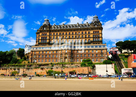 The Grand Hotel, Scarborough, North Yorkshire, England. Stock Photo