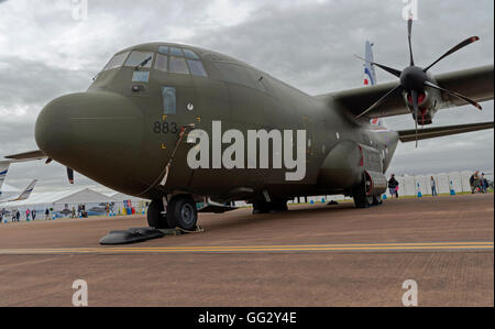 Royal Air Force Hercules C130-J ZH833 at the Royal International air Tattoo 2016 Stock Photo