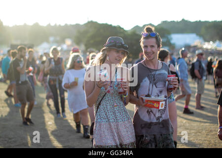 General views of Day 3 of the 2016 Latitude festival in Southwold, Suffolk Stock Photo