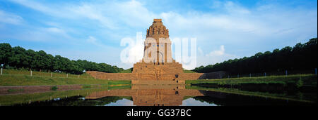 Monument to the Battle of Nations, Leipzig, Germany Stock Photo