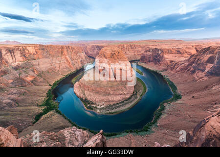 Horseshoe Bend, Colorado River, Arizona, USA Stock Photo