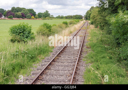 The Cholsey and Wallingford heritage railway in Oxfordshire Stock Photo