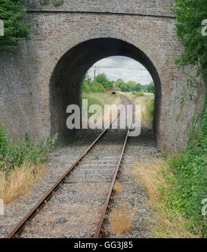 The Cholsey and Wallingford heritage railway in Oxfordshire Stock Photo