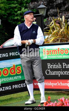 Len Goodman  Farmfoods British Par 3 Championship .Nailcote Hall, Nailcote Lane, Berkswell, Warwickshire Stock Photo