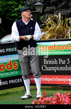 Len Goodman  Farmfoods British Par 3 Championship .Nailcote Hall, Nailcote Lane, Berkswell, Warwickshire Stock Photo