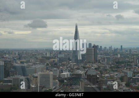 The Shard, the tallest building in London, UK, standing at a height of 309.6 metres Stock Photo