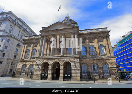 Town Hall, Liverpool, Merseyside, England, UK, Stock Photo