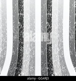 Old grey wooden curve board, stock vector Stock Vector