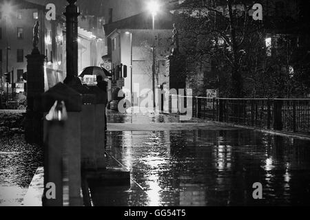 Exceptional flood in pordenone in November 2010 - Pordenone alluvione Novembre 2010 -  Massimiliano Scarpa photographer Stock Photo