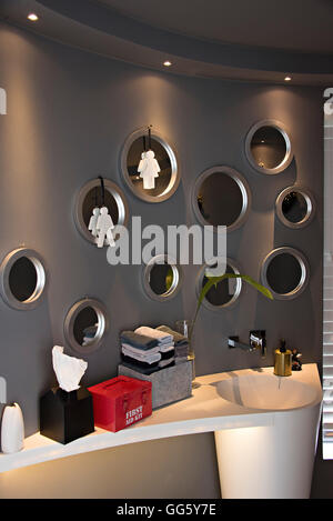 Interior of modern bathroom Stock Photo
