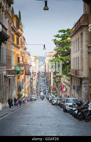 Via Sistina, Rome, Lazio, Latium, Italy, Europe Stock Photo