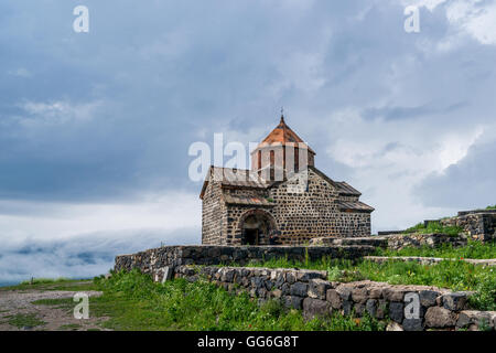 Surb Arakelots church at Sevanavank monastery in Armenia Stock Photo