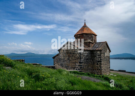 Surb Arakelots church at Sevanavank monastery in Armenia Stock Photo