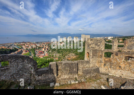 Tower of Trsat castle in Rijeka, Croatia Stock Photo