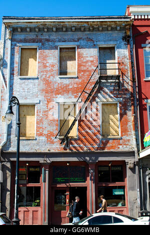 The Cigar Factory on Decatur Street, New Orleans Louisiana United States of America Stock Photo