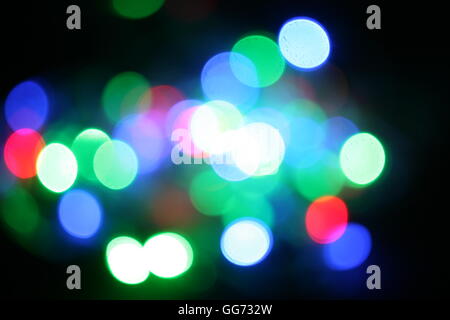Christmas bokeh lighteffects Stock Photo