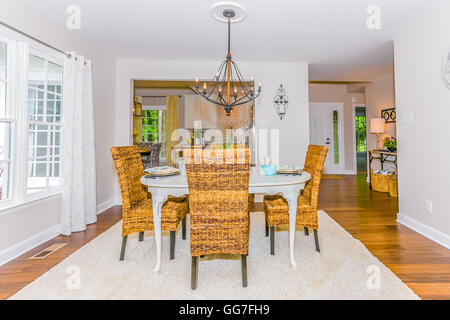 Modern home interior of a typical North American home Stock Photo - Alamy