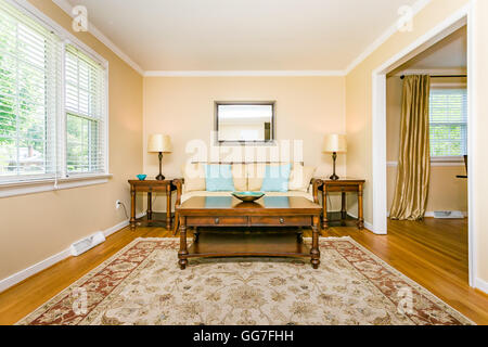 Modern home interior of a typical North American home Stock Photo - Alamy