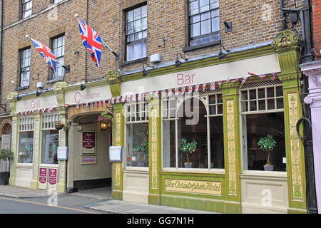 Christopher Hotel, High Street, Eton, Berkshire, England, Great Britain, United Kingdom, UK, Europe Stock Photo