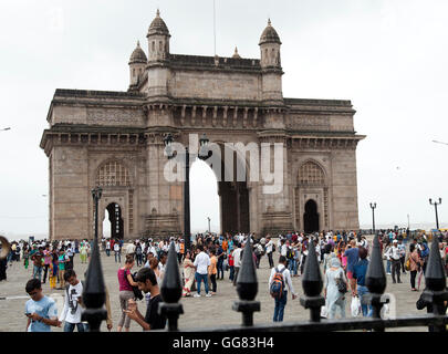 The image of Gateway of India, monument in Mumbai, India Stock Photo