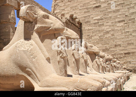 Karnak Temple in Luxor Stock Photo