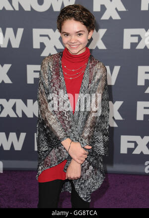 BEVERLY HILLS, CA - AUGUST 9: Hannah Alligood at the FX 2017 Television