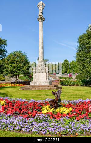 Monument in Hardwicke Circus, Carlisle Stock Photo