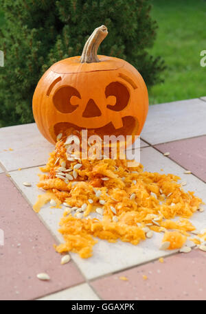 throwing up pumpkin outline clipart