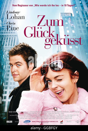 ZUM GLÜCK GEKÜSST / Just my Luck USA 2006 / Donald Petrie Filmplakat Regie: Donald Petrie aka. Just my Luck Stock Photo