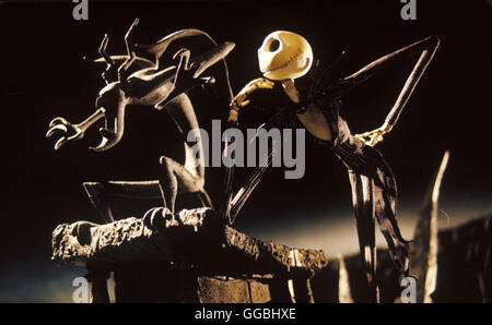 Nightmare before Christmas 3D / Tim Burton's holiday classic, THE NIGHTMARE BEFORE CHRISTMAS, makes a return to the big screen this holiday season in stunning Disney Digital 3D Jack Skellington Regie: Henry Selick aka. The Nightmare before Christmas 3D Stock Photo