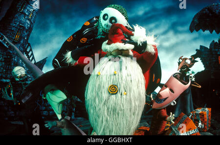 Nightmare before Christmas 3D / Tim Burton's holiday classic, THE NIGHTMARE BEFORE CHRISTMAS, makes a return to the big screen this holiday season in stunning Disney Digital 3D Regie: Henry Selick aka. The Nightmare before Christmas 3D Stock Photo