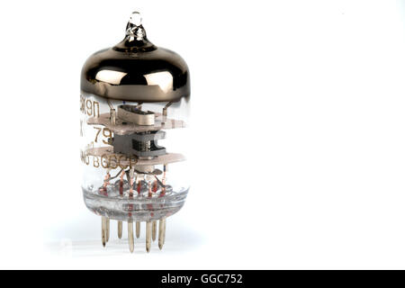 radio bulb isolated on white Stock Photo