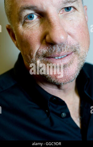 Portrait of former England cricketer and commentator Sir Ian Botham photographed at book signing event for his new book 'My Sporting Heroes' at Waterstones in London Wall. Now promoting the cause of erectile dyfunction in men Stock Photo