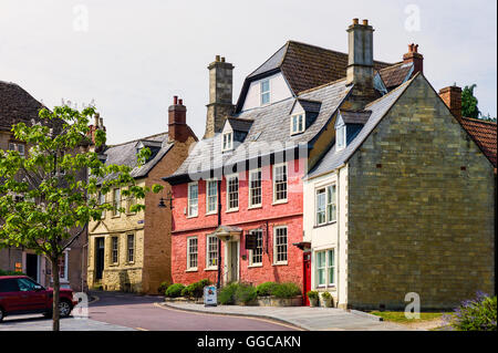 Market Hill Calne Wiltshire UK Stock Photo