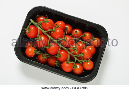 Download Cherry Tomatoes In Plastic Tray Stock Photo Alamy PSD Mockup Templates