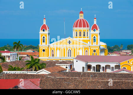 City view of Granada Nicaragua Stock Photo