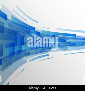 Abstract dark blue rectangles technology background, stock vector Stock Vector
