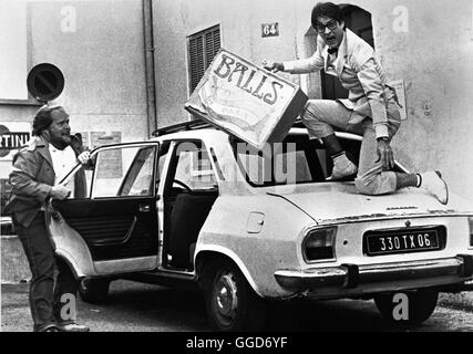 DER FLUCH DES ROSAROTEN PANTHERS / The Curse Of The Pink Panther GB 1983 / Blake Edwards Szene mit Clifton Sleigh (TED WASS). Regie: Blake Edwards aka. The Curse Of The Pink Panther Stock Photo