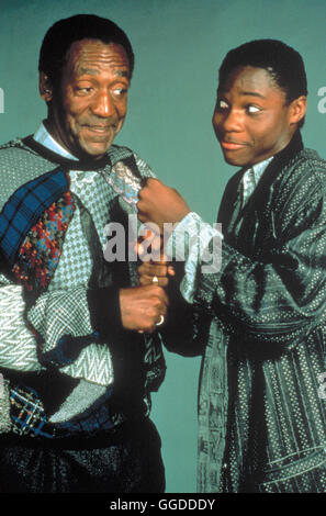 BILL COSBY SHOW / Verstand wie ein Kleiderschrank USA 1990 / Cliff Huxtable (BILL COSBY), Theo Huxtable (MALCOLM-JAMAL WARNER) aka. Verstand wie ein Kleiderschrank Stock Photo